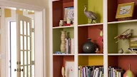 Decorating Built In Shelves In Living Room