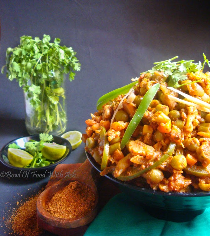 Kadhai/ kadai  Vegetables Recipe