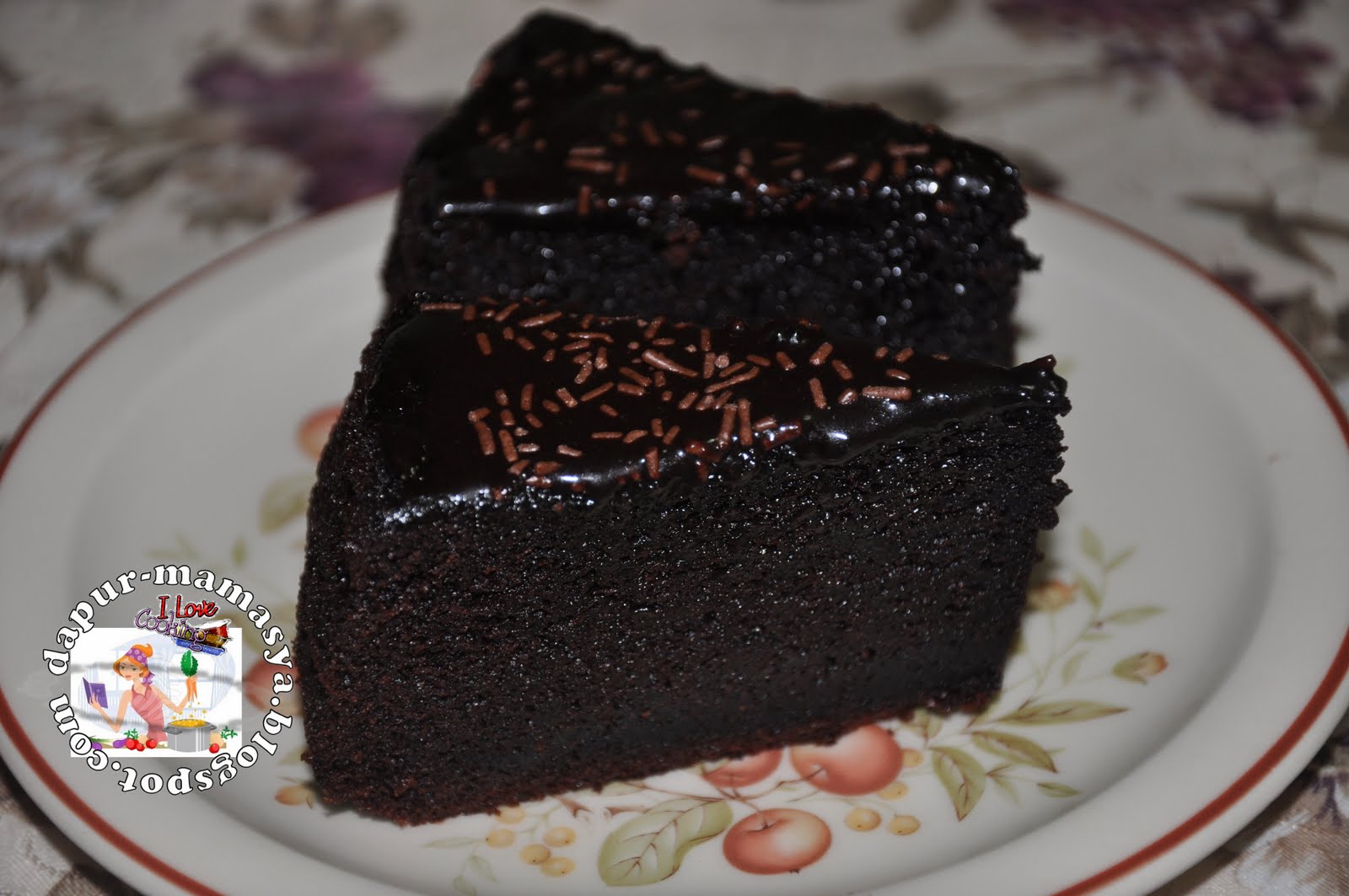 Dapur Mamasya: Choc moist cake lagi.