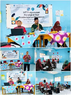 SMP Mudabangga Bobotsari dan SMP Muhammadiyah 4 Kertanegara Gelar IHT Bersama, Bahas Penyusunan Perangkat Ajar Pembelajaran Mendalam"