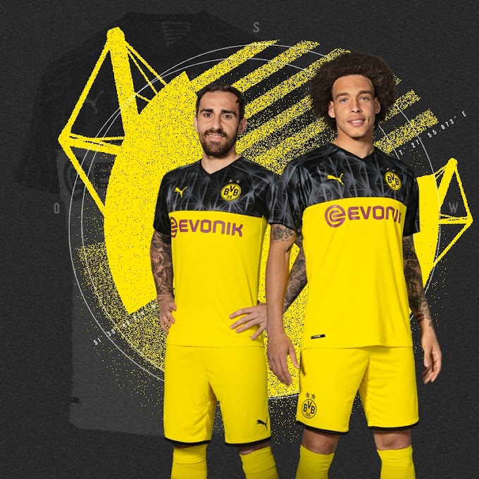 Camisa do Borussia Dortmund 19/20 Versão Champions League