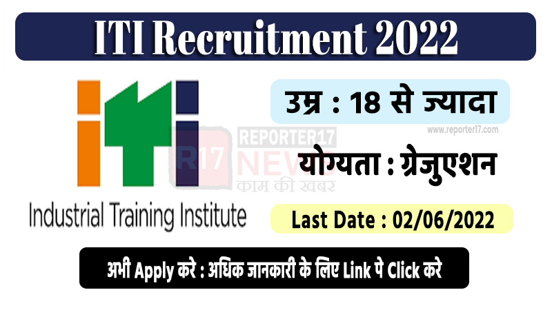 ITI Recruitment 2022