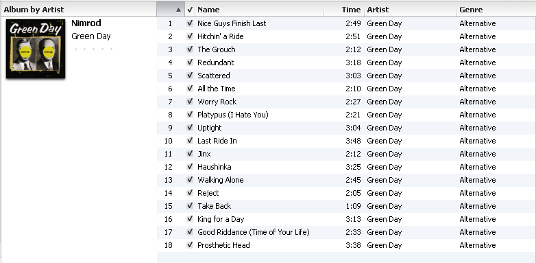 Green Day - Nimrod