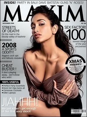 Bollywood Beauties sexy in Maxim Cover Page