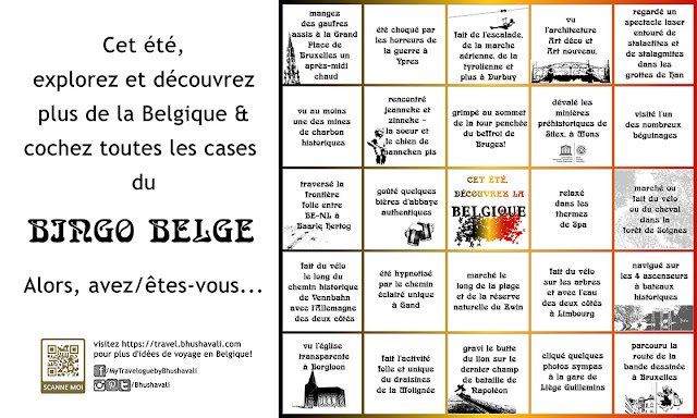 Lieux à voir en Belgique - Bingo Belge (FR)