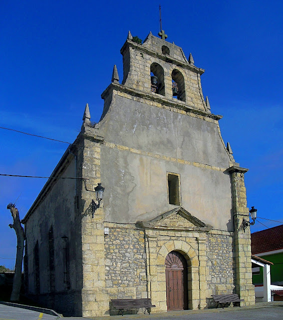 Iglesia de San Juan Evangelista en Cortiguera