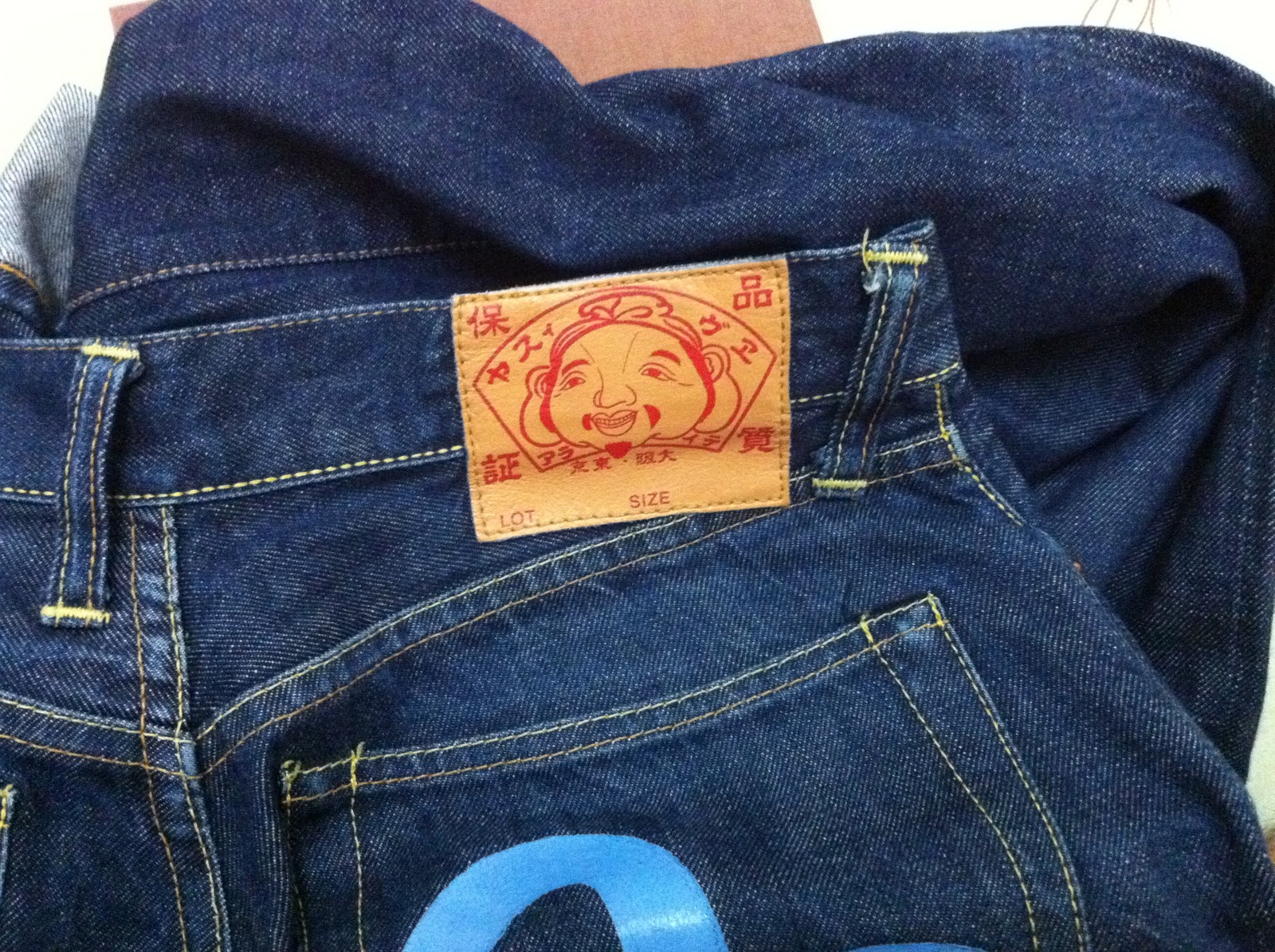 The Half Bundle Prince: SOLD - Evisu Selvedge Blue Gull W32