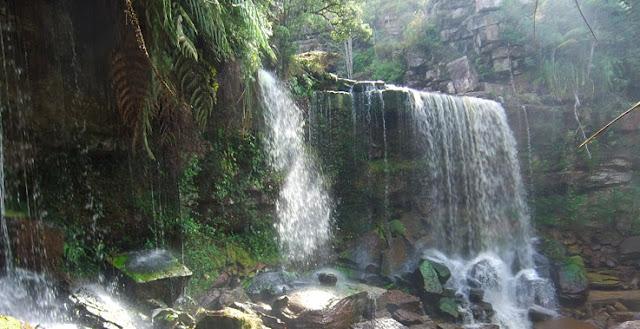 bokor national park waterfall