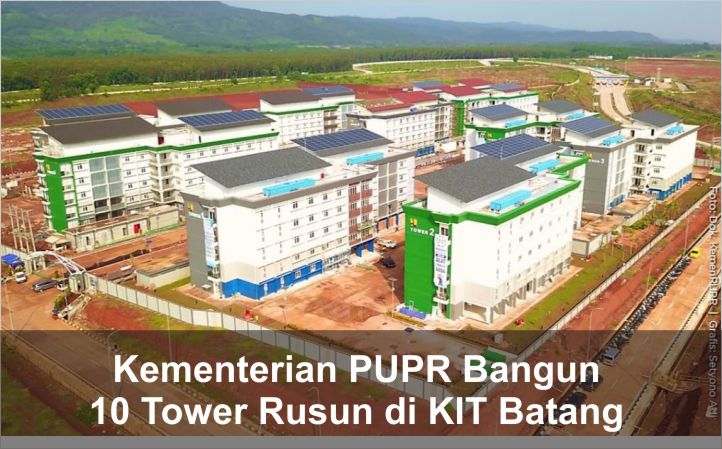 10 Tower Rusun di KIT Batang Jawa Tengah
