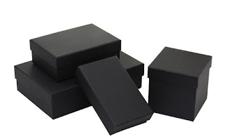 black boxes of multiple sizes