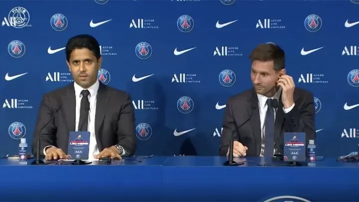Nasser Al-Khelaifi on Messi: This is an amazing and historic day for the club