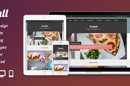 Foodhall Responsive Nutrient Blogger Templates