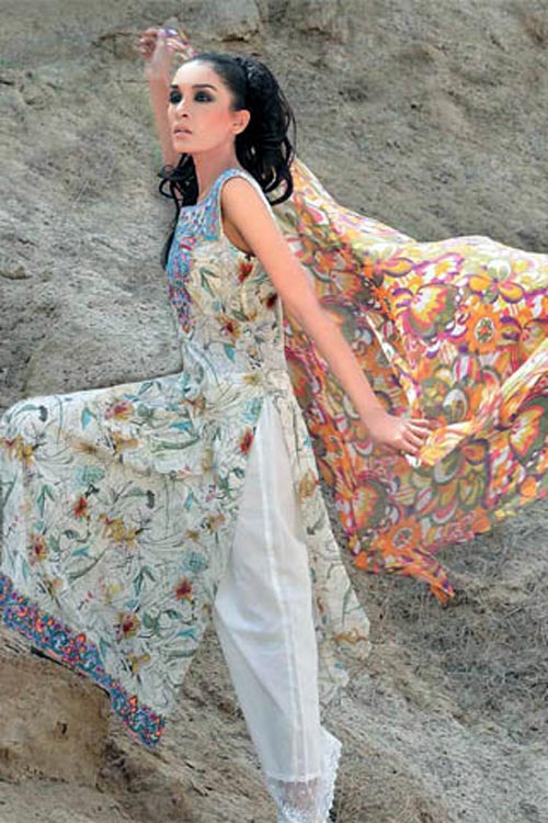 Pareesa Lawn Collection 2011 By Chen One