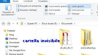 Come creare cartelle invisibili su PC Windows (trucco)