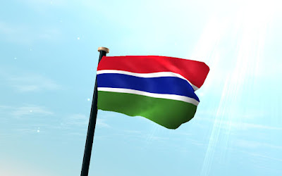 gambia flag bendera