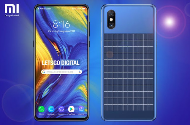 Xiaomi Tunjukkan Paten Smartphone Baru Bertenaga Matahari