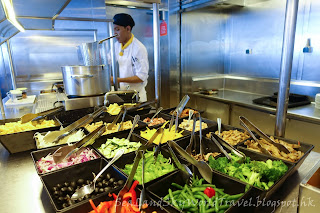 Celebrity Infinity, 餐廳, 食物, meals, food, Ocean View Cafe, 自助餐