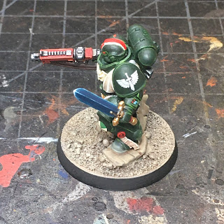 Dark Angels Lieutenant WIP