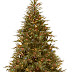 Fraser 6' Green Artificial Christmas Tree with 800 LED Multi Lights and Stand
