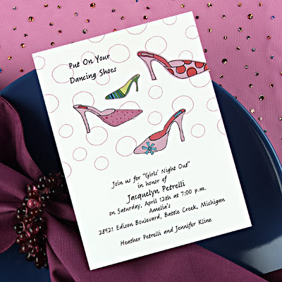 Today's bridal shower invitations are cetainly not your Grandma's 