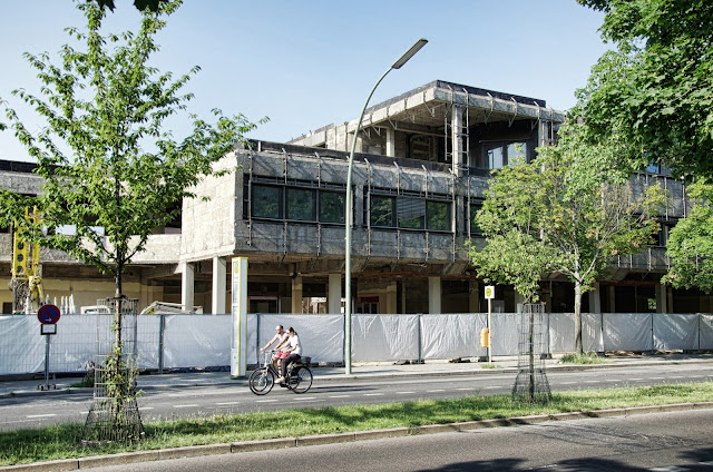 Baustelle Abriss, GSZM, Gesundheits-und Sozialzentrum Moabit, Unterbringung der Staatsanwaltschaft Berlin, Turmstraße 22, 10559 Berlin, 09.07.2013