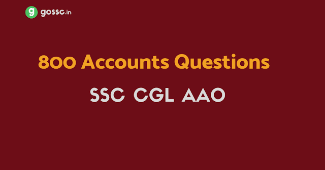 SSC CGL AAO Questions PDF