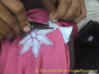 how to cut applique