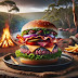 Campfire Burger: An Aussie Outback Adventure