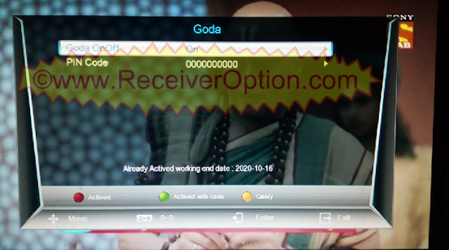 HOW TO ACTIVE GODA SERVER NEOSAT NS-1506HD BUILT IN WIFI RECEIVER