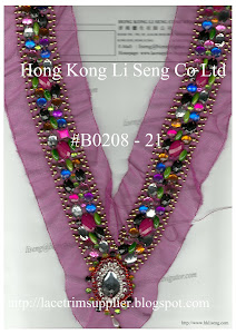 Beaded Applique Manufacturer, Wholesaler and Supplier - Hong Kong Li Seng Co Ltd