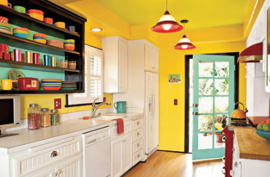 Inspirasi Desain Interior Dapur Colorful Terbaru Desain 