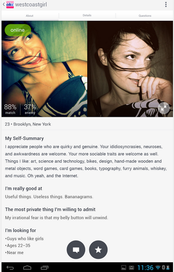 OkCupid Dating 3.5.2 - January 7, 2015 Apk For Android Download Free