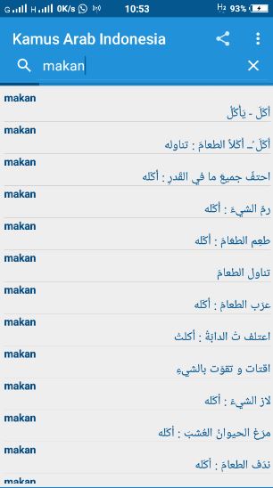 Aplikasi Kamus Bahasa Arab Indonesia Terlengkap