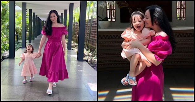 Potret Manis Hari Minggu Asmirandah dengan Baby Chloe, Tampil Cantik Kompak Pakai Dress Flowy