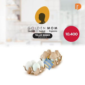 Golden Mom Telur Bebek Tawar Isi 4 Butir