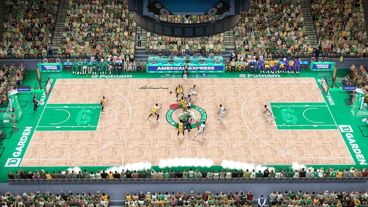 NBA 2K23 Boston Celtics 9K Next-Gen Court