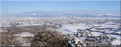 Vista norte durante el ascenso por San Kiliz - 2010