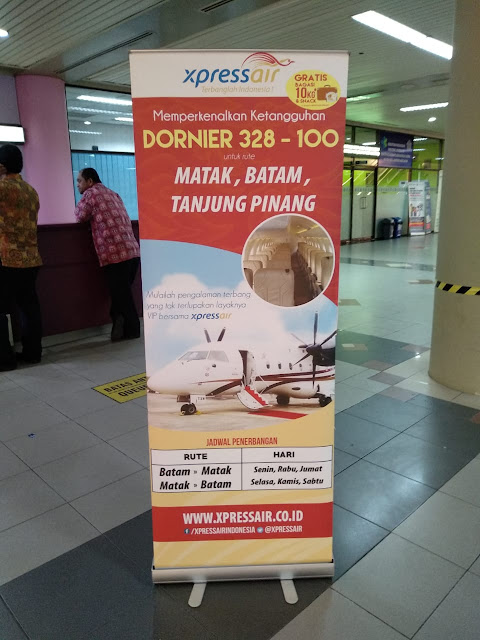 Pengalaman Menuju Matak, Anambas Piugus Resort Menggunakan Maskapai Xpress Air Indonesia