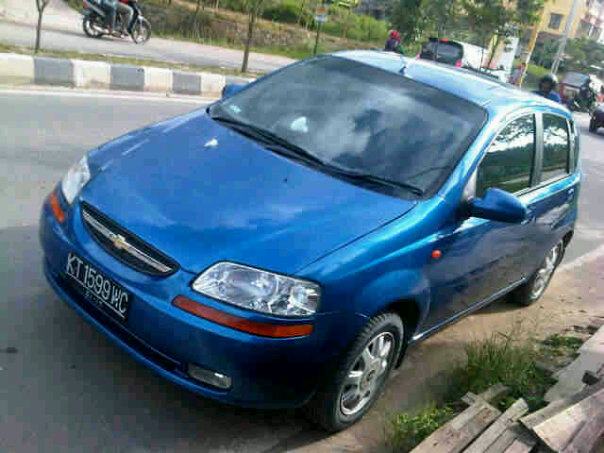  : Dijual Mobil Aveo Matic 2005 Warna Biru Posisi Mobil Samarinda