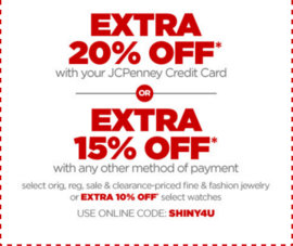 JCPenney Coupons 2016