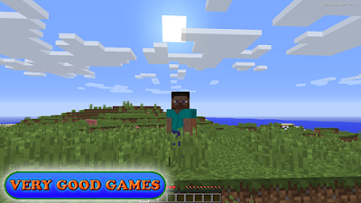 A screenshot from Minecraft - a link to the tutorial for beginners How to play Minecraft. Five Demo days