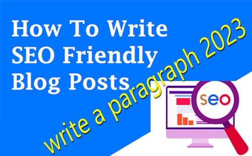 How to write SEO Friendly blog post