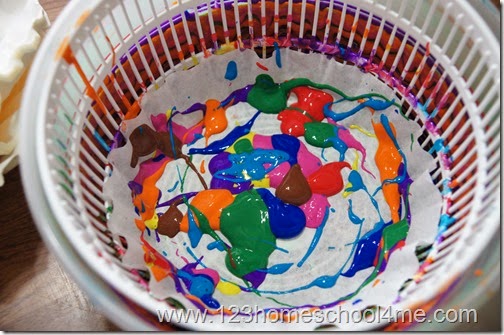 Spin Art Tips and tricks for kids crafts