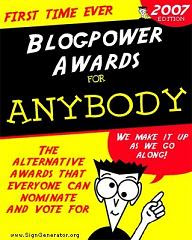 Blogpower Awards 2007