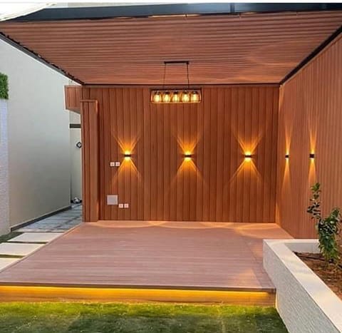 تصميم مظلات حدائق منزلية في الرياض garden umbrella جلسات خارجية للمنازل