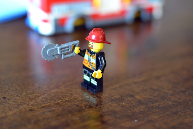 LEGO City Fire Truck firefighter