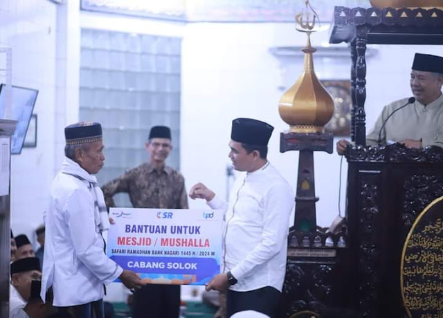 TSR I Pemko Solok Kunjungi Masjid Syukur Kelurahan Simpang Rumbio