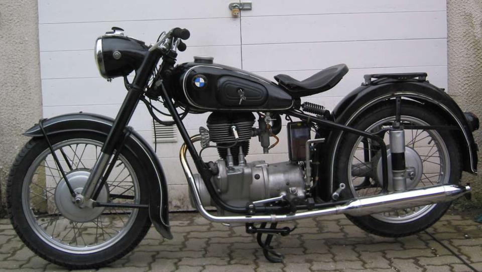 antique: BMW Motorcycle