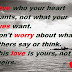 Love who your Heart Wants