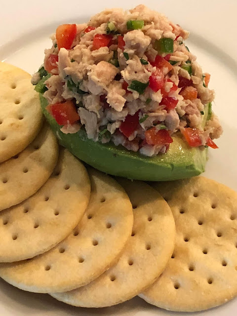 How to make Tuna Stuffed Avocado